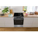 Голяма готварска печка  Gorenje GKC6C60XT, 71л, комбинирана, стъклокерамична